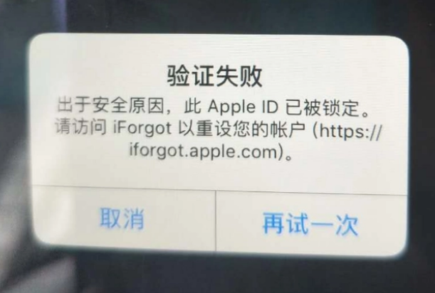 开江iPhone维修分享iPhone上正常登录或使用AppleID怎么办 