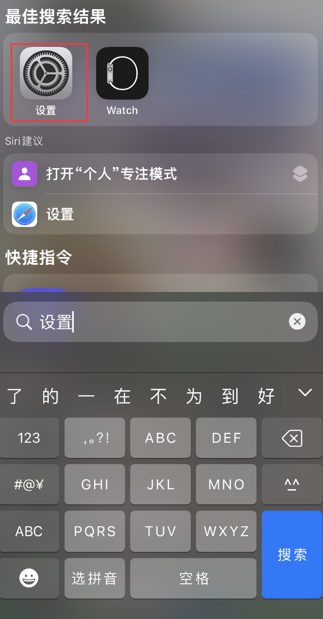 开江苹果手机维修分享：iPhone 找不到“设置”或“App Store”怎么办？ 