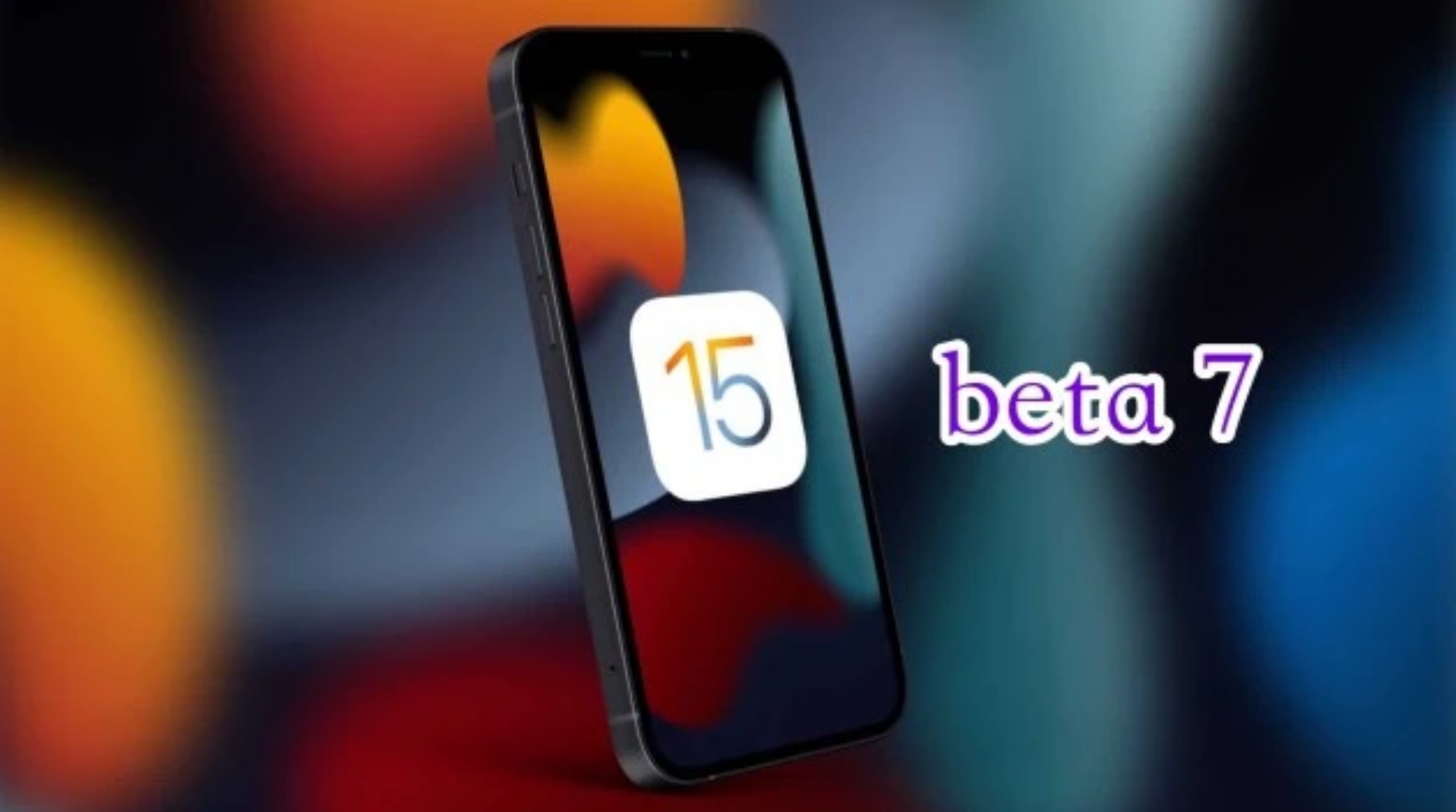 开江苹果手机维修分享iOS15 Beta7修复了哪些内容 